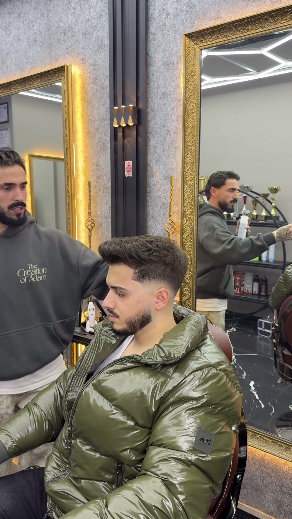 Fade preciz në Bessi Hair